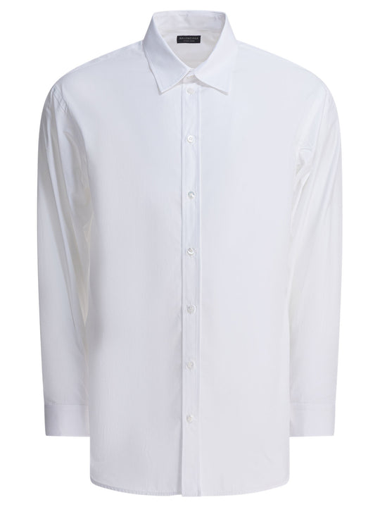 Cotton Shirt Shirts Bianco