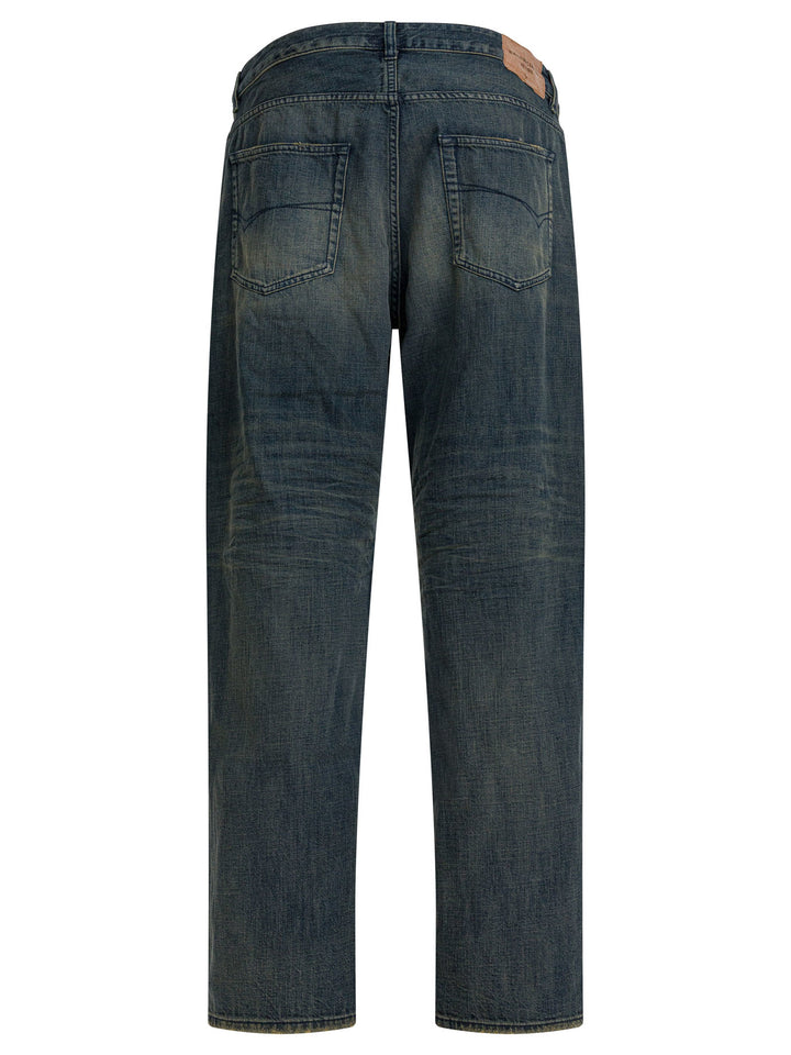 Balenciaga Relaxed Fit Jeans - Blu | e0f6b6a780ce48887e68dc121ba599844a6ad7cc