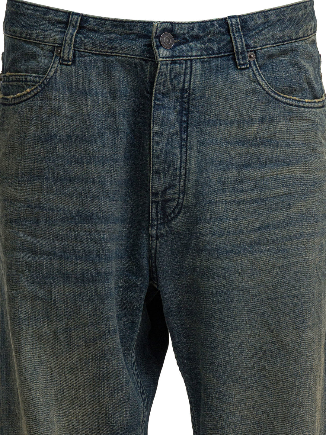 Balenciaga Relaxed Fit Jeans - Blu | d64cbc3eda18fc90abbe1a545b15008d2279d0c4