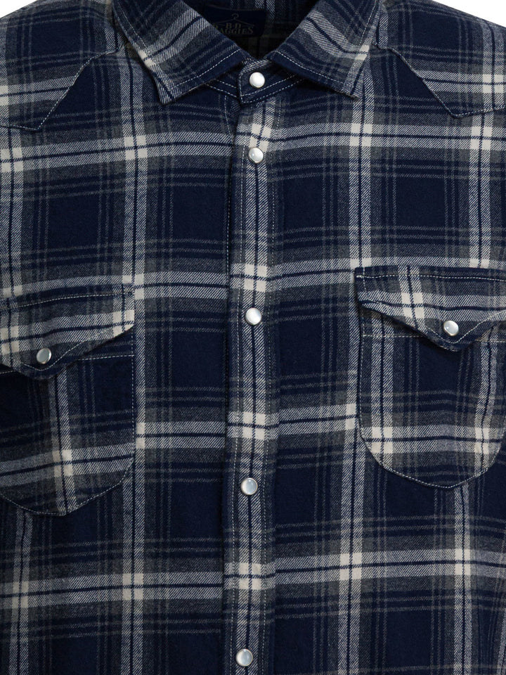 Bd Baggies Texas Shirt Shirts - Blu | d4e4f89218ff74169634821efd3f3f9acaec6089