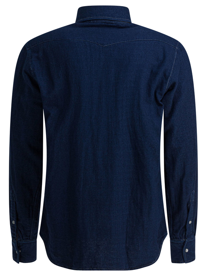 Bd Baggies Texan Shirts - Blu | 129b2d2374ebd30c09d550eb9d638f1d28ef27cd