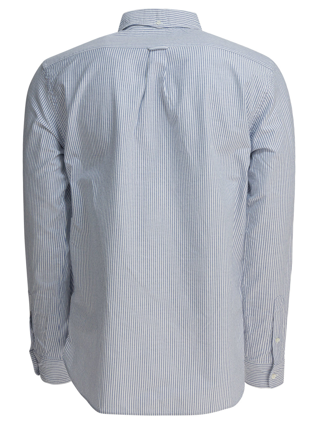 Beams Plus Cotton Striped Shirt Shirts - Blu | db8f3eb818b335adc68645055b1156c5dc7b4a65