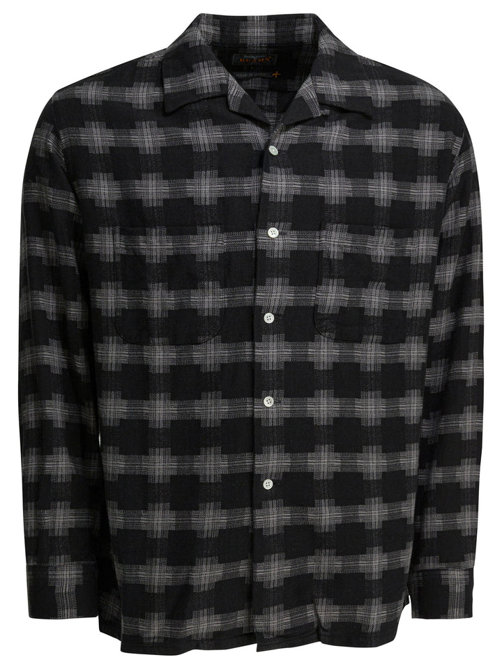 Beams Plus  Shirts - Nero | 8c479770a976fd08df71a81fcd094a132740cc9c