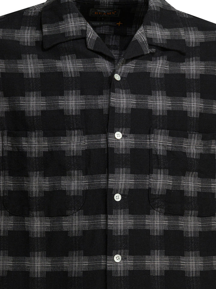 Beams Plus  Shirts - Nero | 88e08d9c7ea09405b0af1a1c00ccc3ce8c3927d4