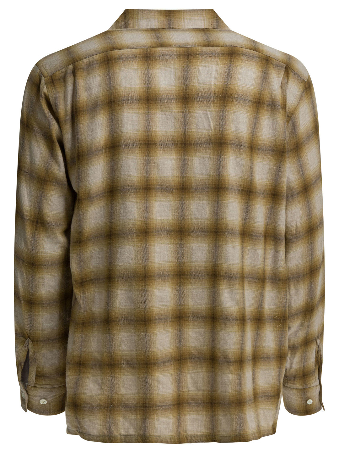 Beams Plus Wool Blend Check Shirt Shirts - Marrone | 62aedef08f1e62a372662c29c6abbd08cb58ecfa