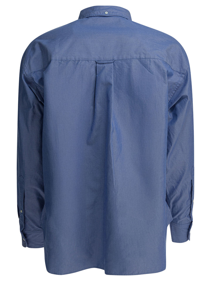 Beams Plus Lisa Oxford Sn Shirts - Light blue | 98d964f64c5f1b76b1a428ce6ed7e0d2ae888d70