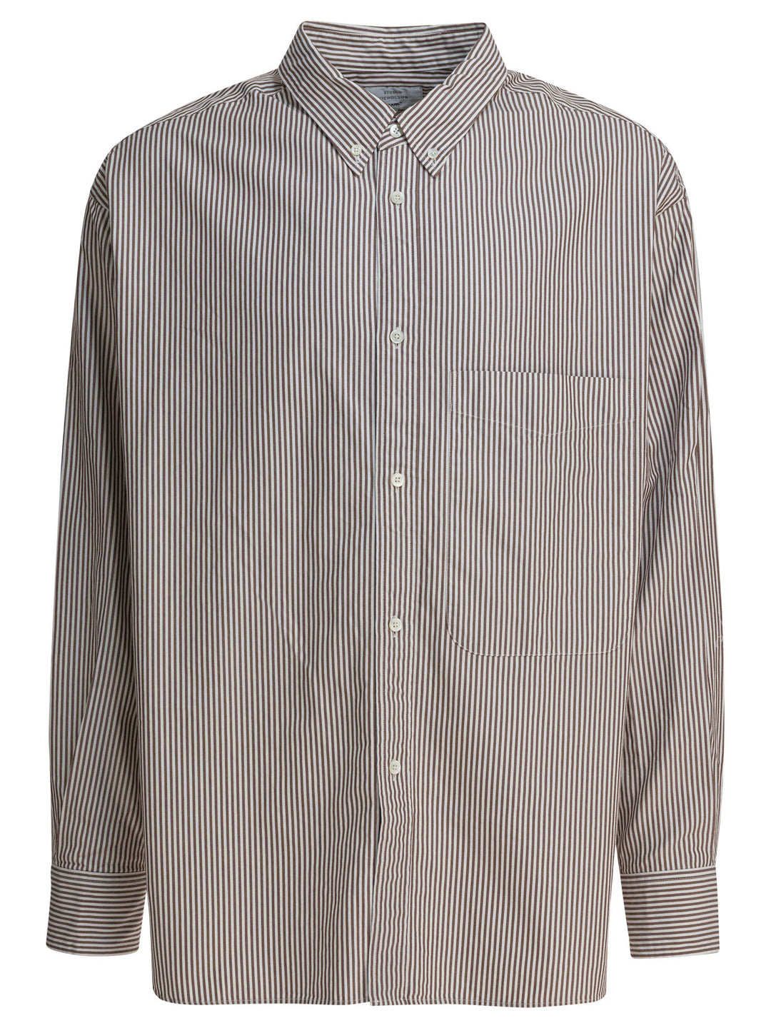 Beams Plus Lisa Oxford Sn Shirts - Marrone | 2081f39785cd5d3608bc410906311aaaabcb9929