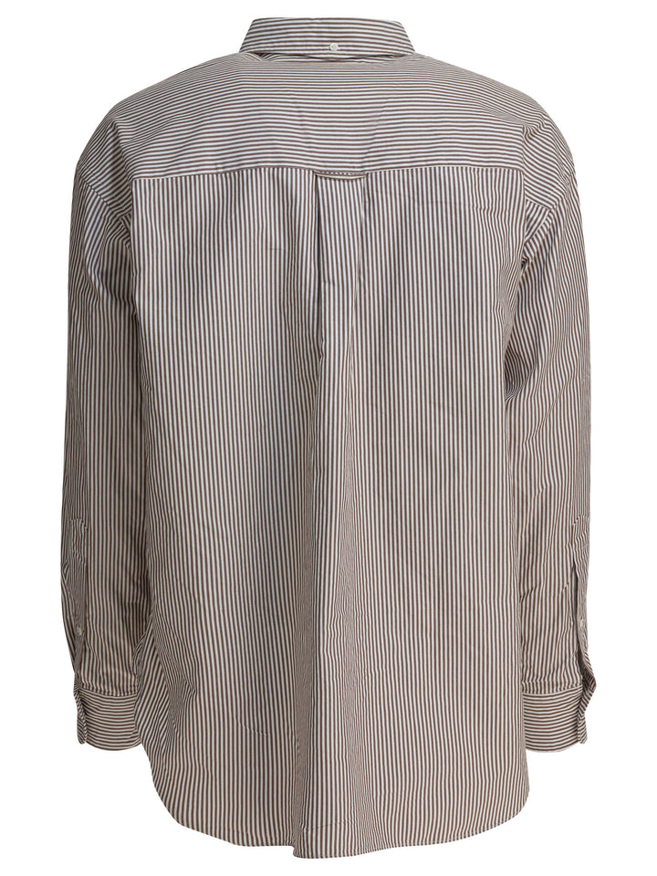 Beams Plus Lisa Oxford Sn Shirts - Marrone | b13f37957e0aac2e69e8a4a3fc4b2ed9daf48edb