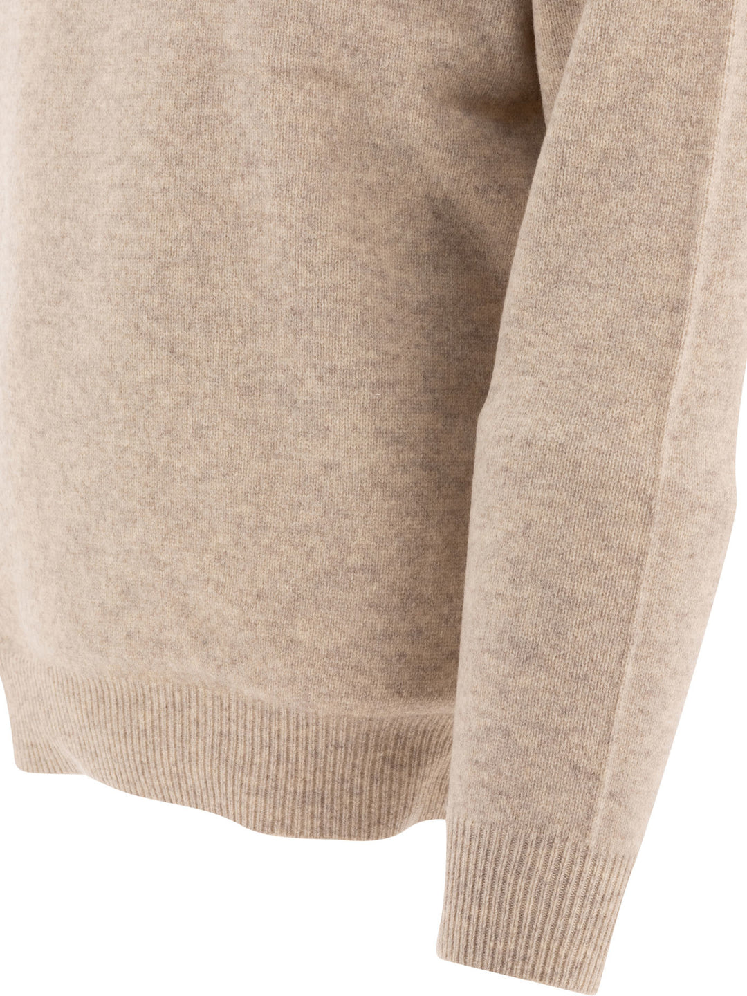 Beams Plus Wool Polo Sweater Knitwear - Beige | c211fd8511567ca83af1946e59514a9478e512c5