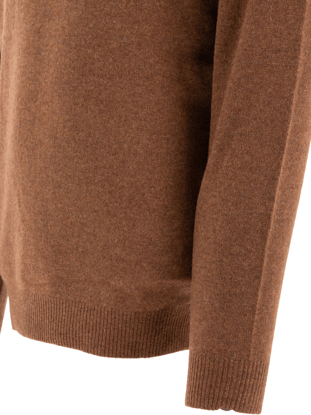 Beams Plus Wool Polo Sweater Knitwear - Marrone | be2b2b035ad66ab78260532bcc2e8312033f4e2e