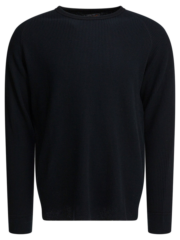Beams Plus Crew Thermal 30 T-shirts - Nero | 83d7ed83ffad67bd04c0a303b4787ae731d4f017