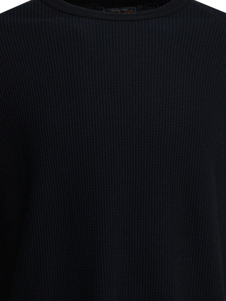 Beams Plus Crew Thermal 30 T-shirts - Nero | 37b50f944e46101996de0c2e7a36906c375b6157