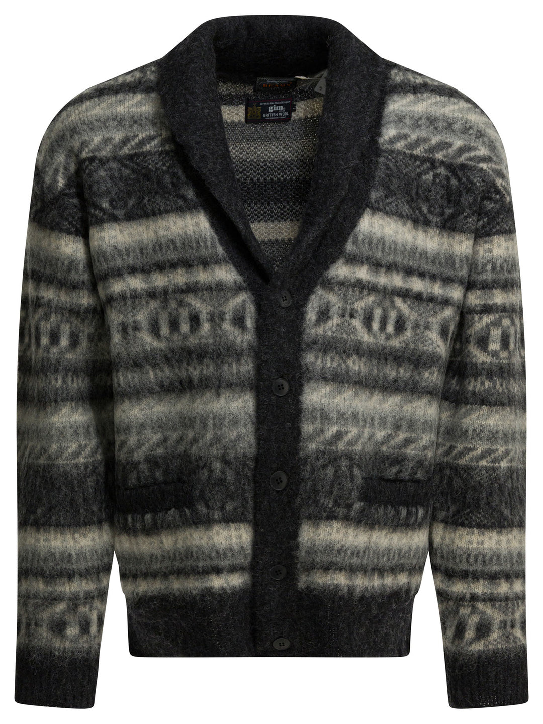 Beams Plus  Knitwear - Grey | 1d75ee04724f62de8351312eb61050d0044598d0