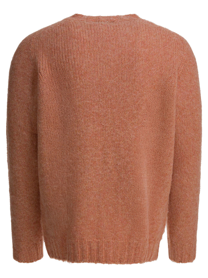 Beams Plus Shaggy Bernard Knitwear - Arancione | 5a70cfcff7b8b59b353d6b1fff26b949522dd8ec