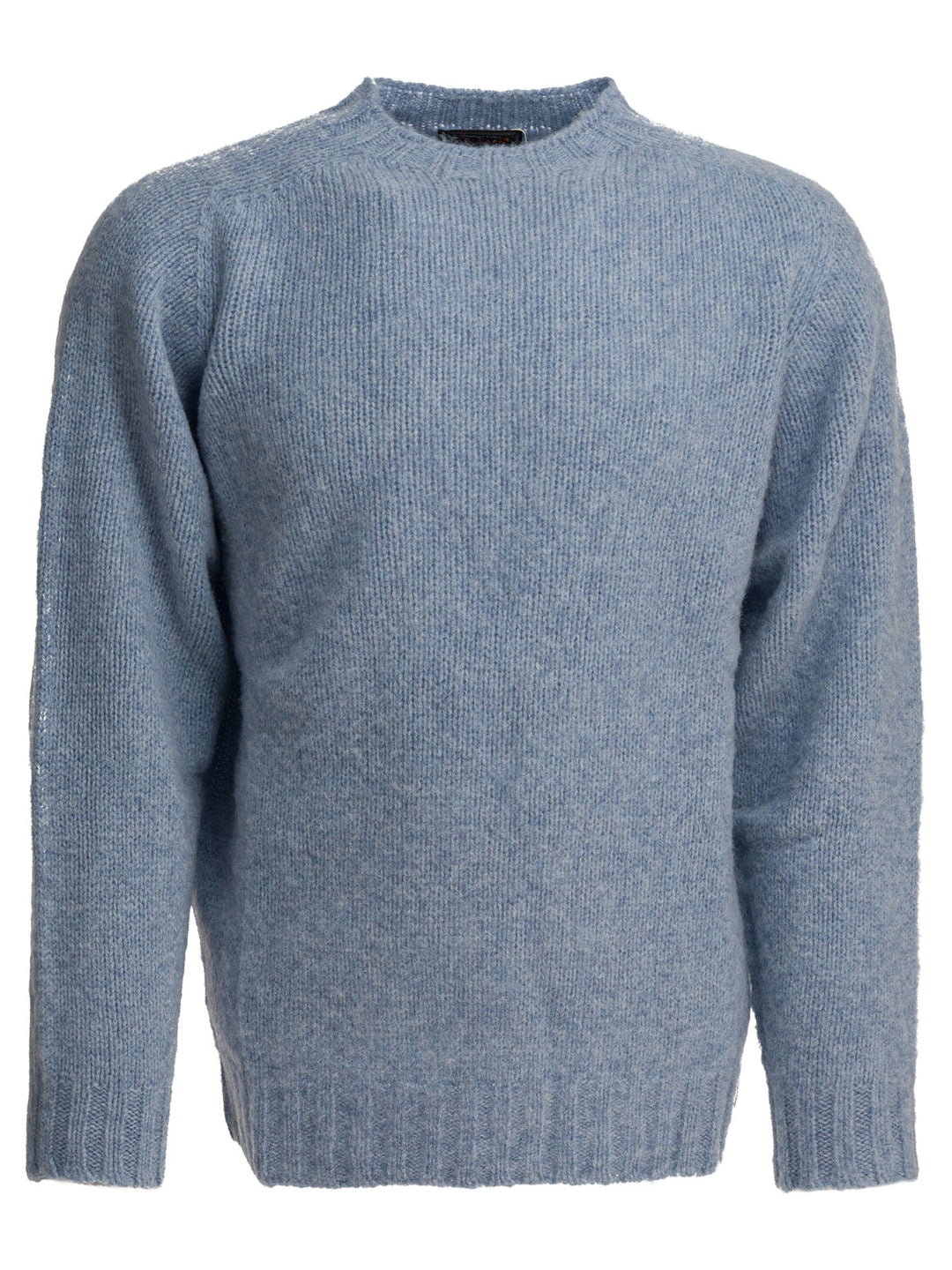 Beams Plus Shaggy Bernard Knitwear - Light blue | 15bbabbfb199fc53ac9c7943a45b17c1660578b1