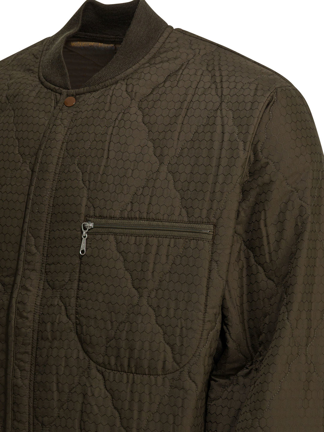 Beams Plus Quilted Nylon Jacket Jackets and Coats - Verde | c9d90927ad39c683b5eacce3bee3ef12e58d5d27