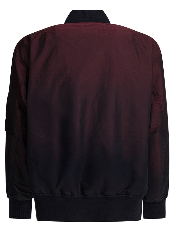 Beams Plus Solid-Colored Bomber Jacket Jackets and Coats - Bordeaux | 4c5bb016ae65bc7cd880a59b89a754483342f057