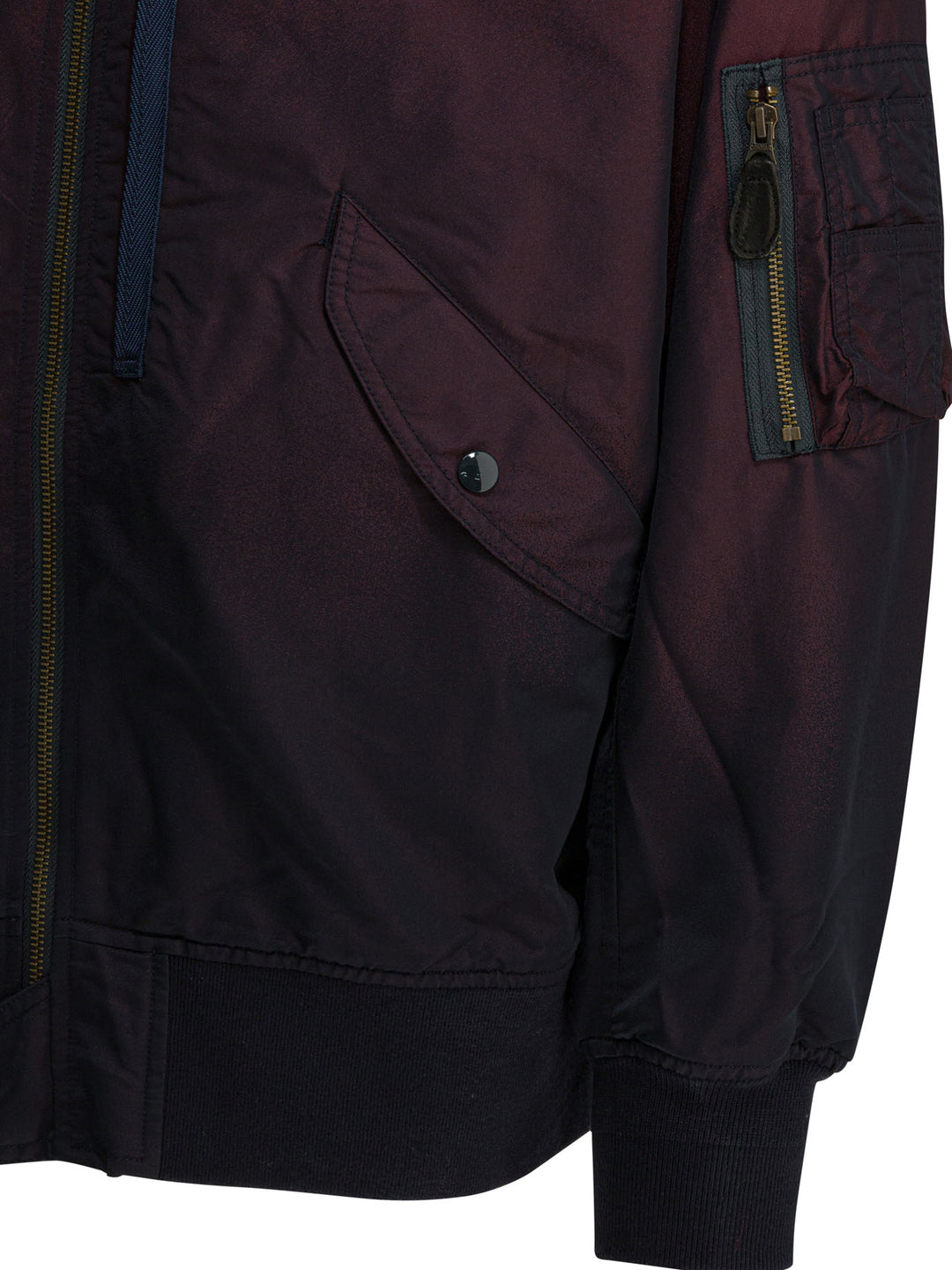 Beams Plus Solid-Colored Bomber Jacket Jackets and Coats - Bordeaux | 63b728d38b1b47bdd84ddbaac4a8cdb382c1431b