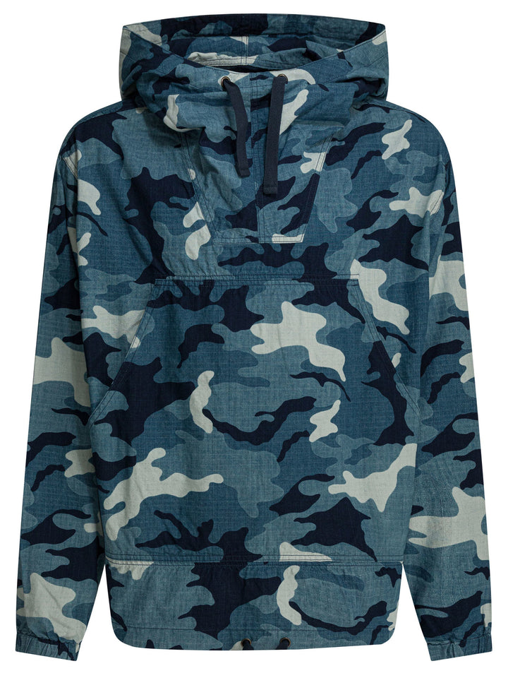 Beams Plus Cotton Windbreaker Jacket Jackets and Coats - Light blue | 489bb035620a77b81e29c6f9e2ae43641cb4e283