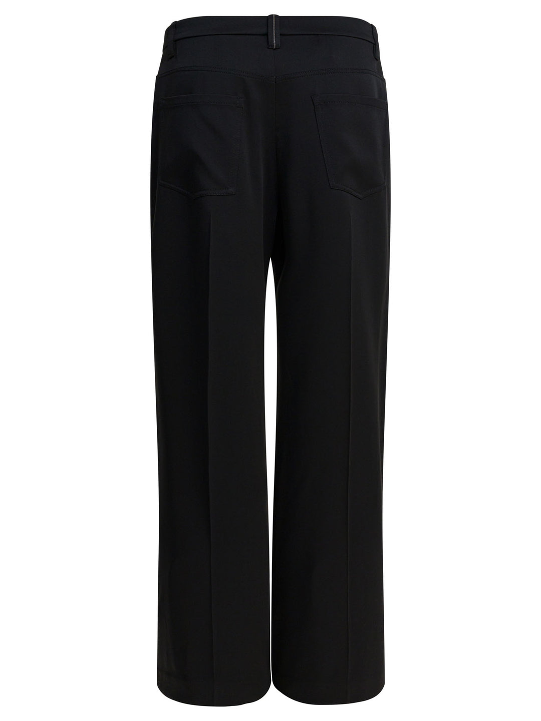 Brunello Cucinelli Wide-Leg Pants Trousers - Nero | f43ffd0b6ee5151c0f1cb0c25dec446147629f99