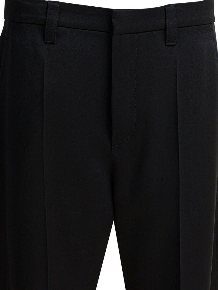 Brunello Cucinelli Wide-Leg Pants Trousers - Nero | 177fcb0f5058ca973ad8e460899fab085f2f55f3