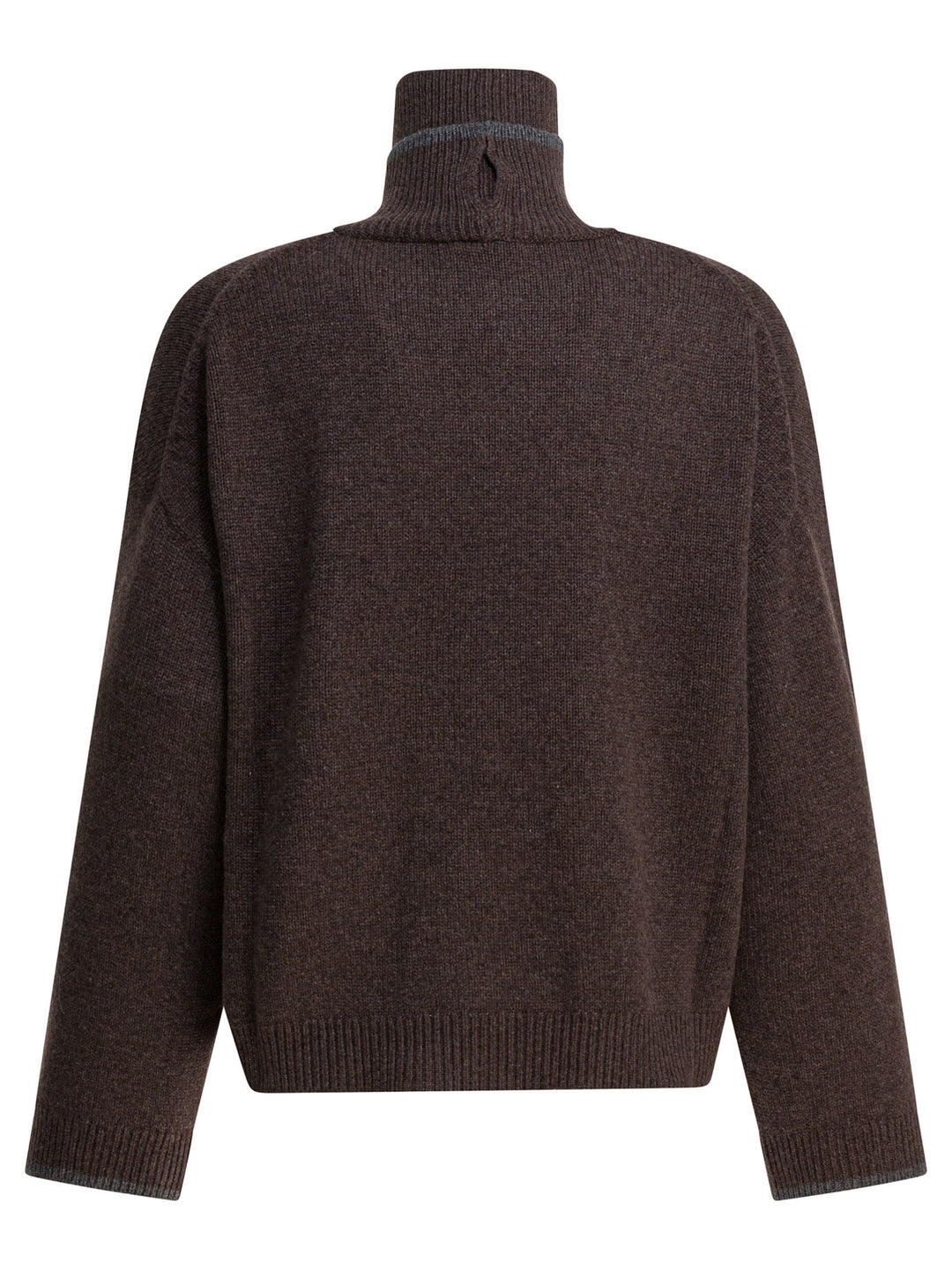 Brunello Cucinelli Cashmere Turtleneck Sweater Knitwear - Marrone | dc0fbfa9c1f65e643f425c79cce9596d5639ee07