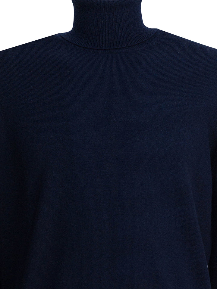 Brunello Cucinelli Cashmere Turtleneck Knitwear - Blu | 76beed7aaf718d838ba018bce72ec15c517f367a
