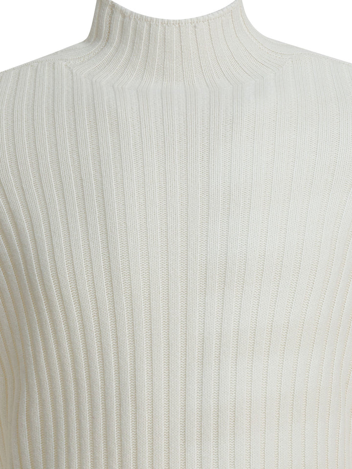 Brunello Cucinelli Cashmere Turtleneck Knitwear - Bianco | d022f21f38c327498f44ea5392fc2721cae5aeb4