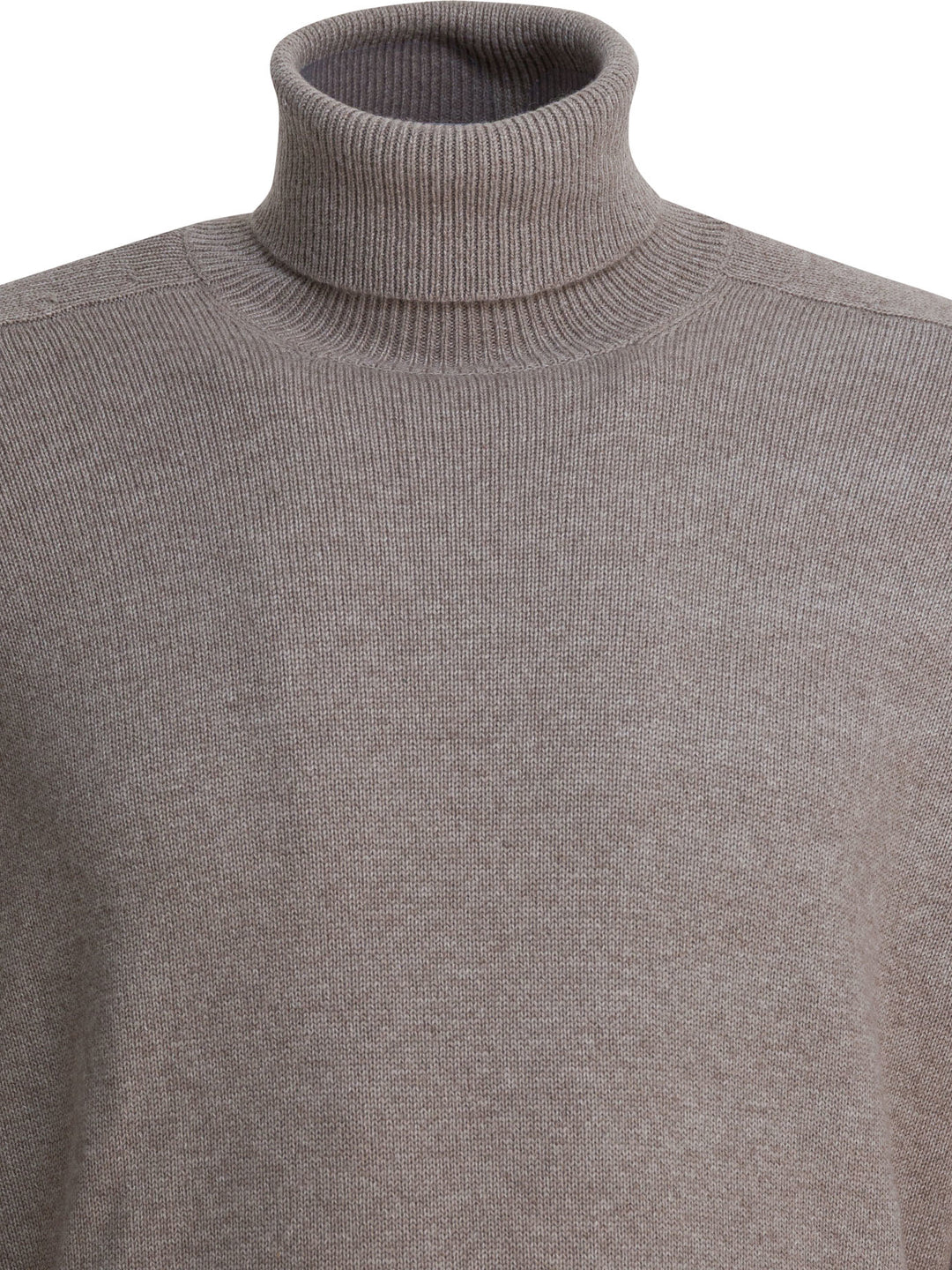 Brunello Cucinelli Cashmere Turtleneck Knitwear - Beige | 8532c99f3ded94095ed9a8a3e116d3b63503b13a