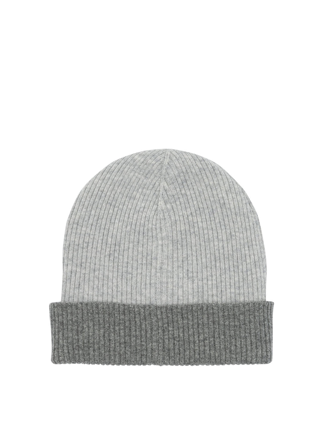 Brunello Cucinelli Reversible Cashmere Beanie Cappelli - Grey | 5ff8400b204b54d33515fd3e0112a5d7d5c19c8a