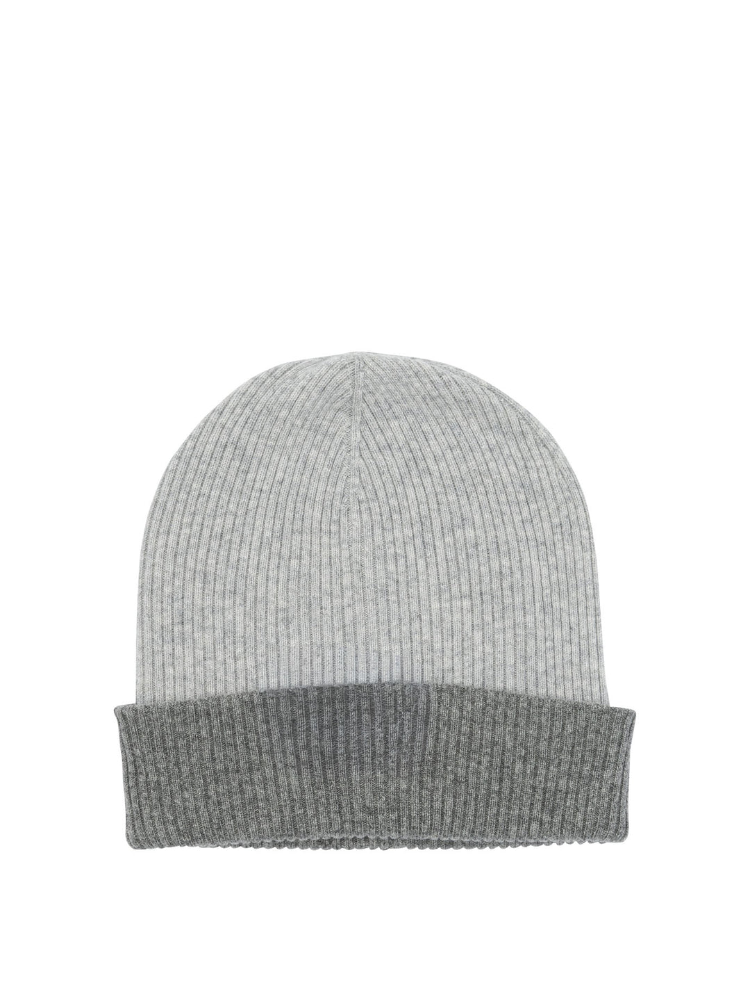 Brunello Cucinelli Reversible Cashmere Beanie Cappelli - Grey | cf6a1620b4b8f9ba06def1f64e04b99dc9b5b62a