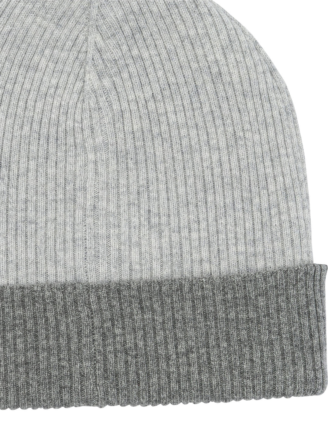 Brunello Cucinelli Reversible Cashmere Beanie Cappelli - Grey | 0668598943e4ed4fb7229247e839db0d998cc0d8