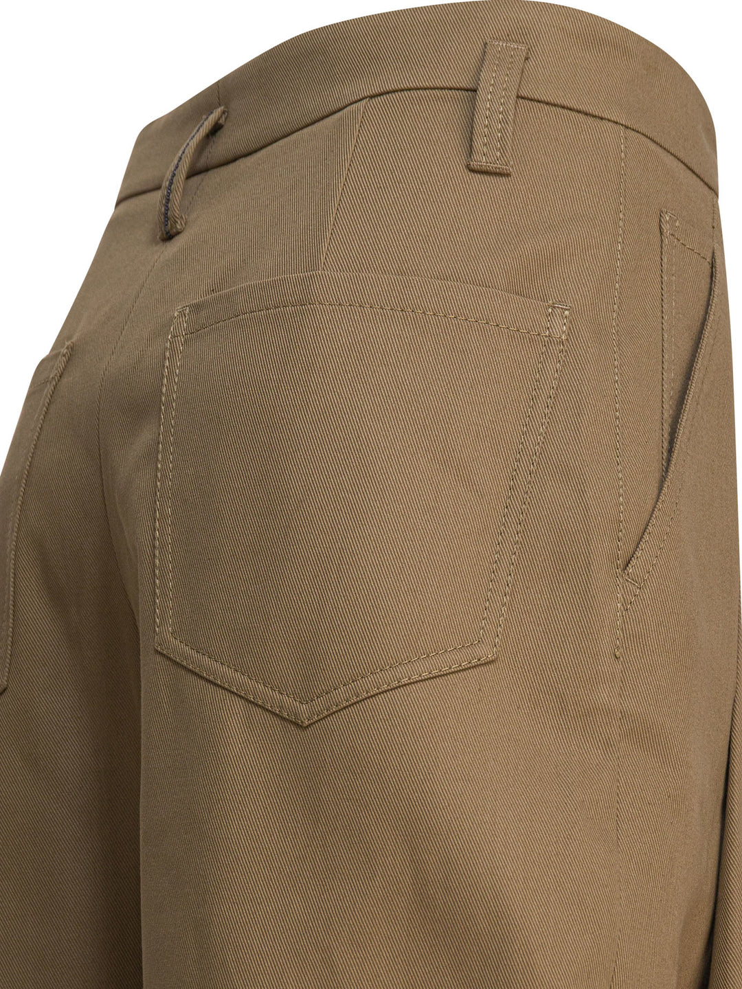 Brunello Cucinelli Baggy Trousers - Marrone | df16b53964f8939d9a29bdd182a7a2c594d58af9