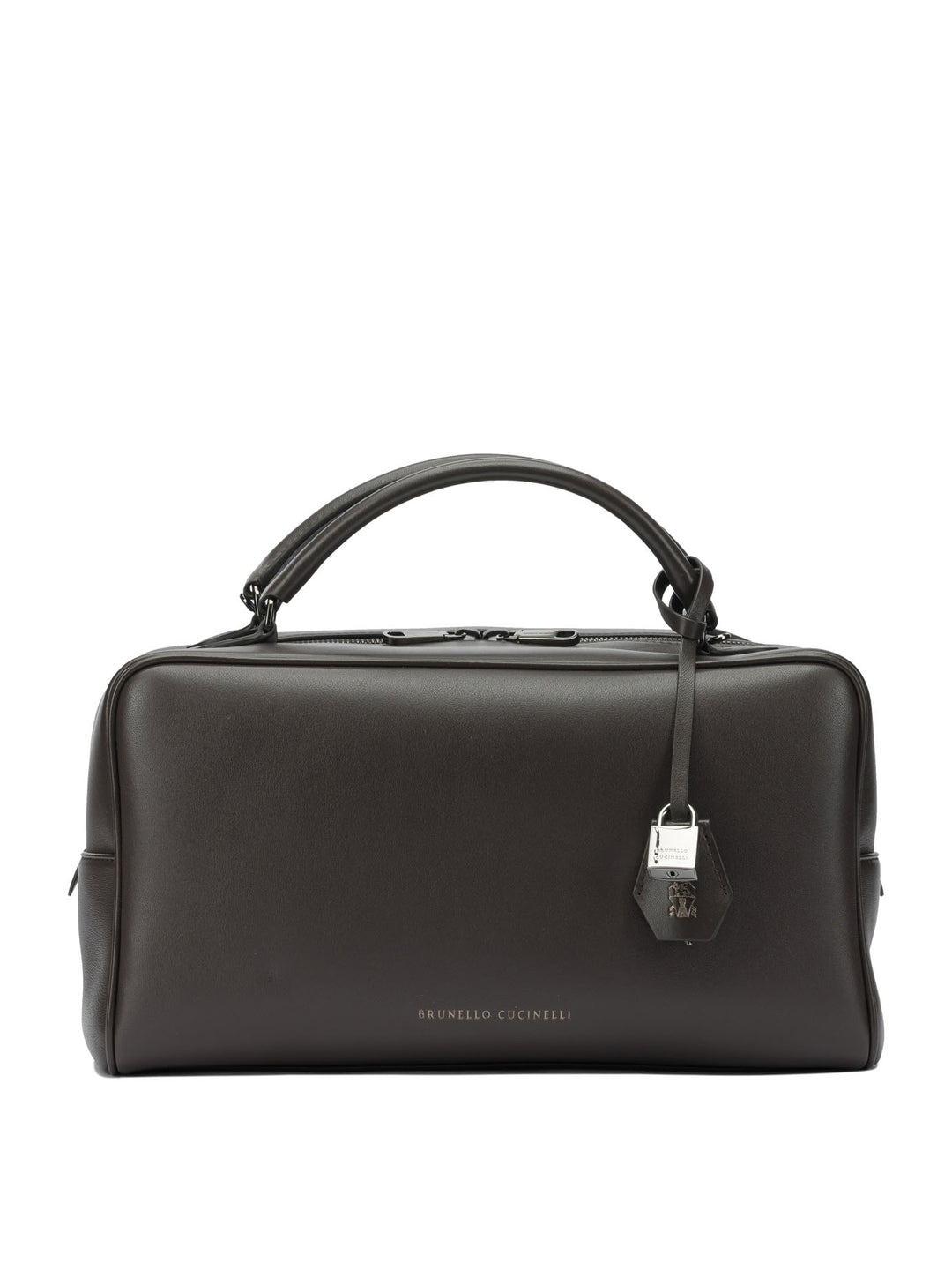 Brunello Cucinelli Boston Explorer Handbags - Marrone | 121427ce0f864e1e3053b0beaea1c53592b41c53