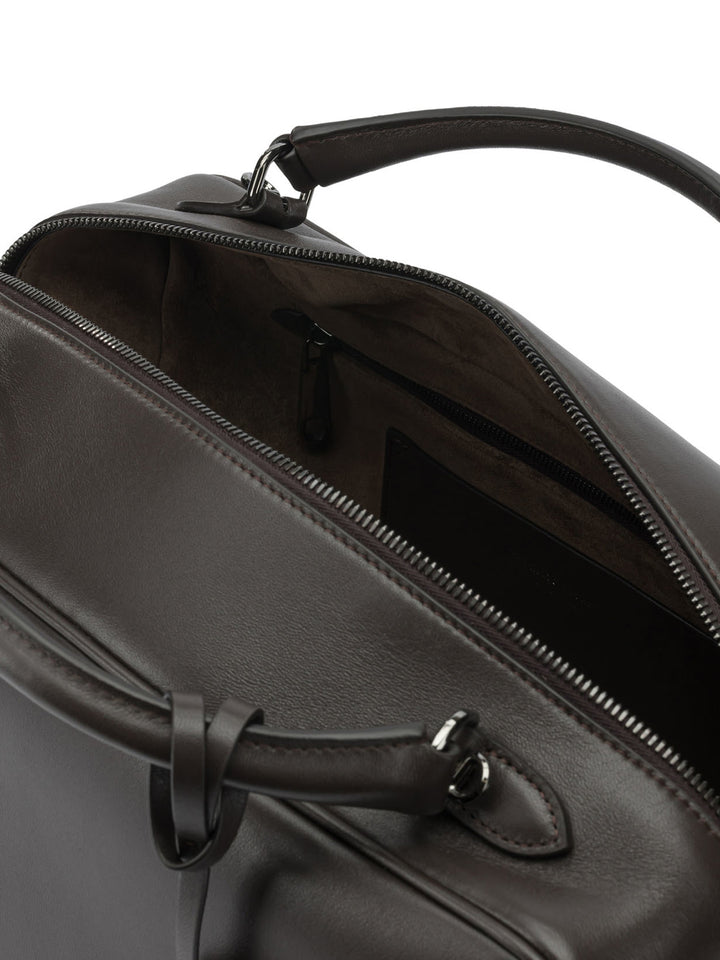 Brunello Cucinelli Boston Explorer Handbags - Marrone | bb7dbf86117505ba291733cf4a7f01347a88d466