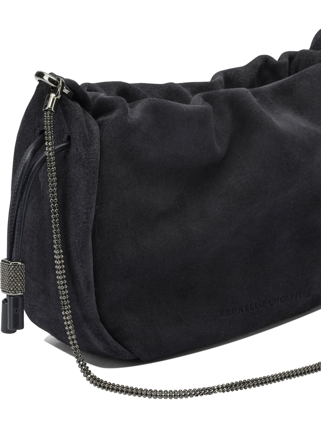 Brunello Cucinelli Bucket Mellow Borse a Tracolla - Blu | ec8df059e0b890e6a85dca137fb8ae26e89cc9cb