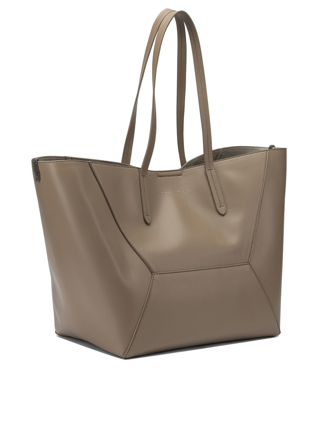 Brunello Cucinelli Bc Duo" Shoulder Bag Borse a Spalla e Tracolla - Marrone | 6e60011ffbced271c1d8d56331c855c66c2b38e7