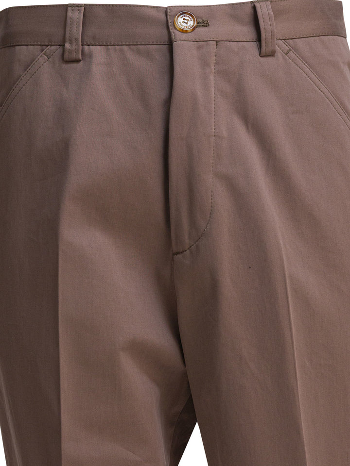 Brunello Cucinelli Tapered Pants Trousers - Beige | 341e08bd9ffd0c9f3df93f93ae7f0bac421f83dd