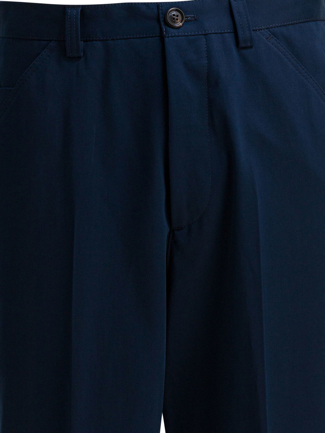 Brunello Cucinelli Tapered Pants Trousers - Blu | addceb2322d233c1e4541aeb76995afcb41e52dc