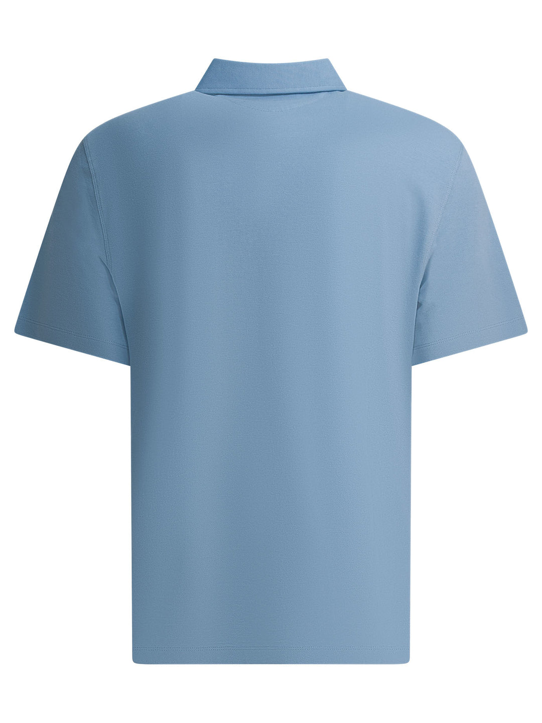 Brunello Cucinelli Cotton Short-Sleeved Polo Shirt Polo shirts - Light blue | 76f985212e6debcb3437a935ce5678f88ffb134e