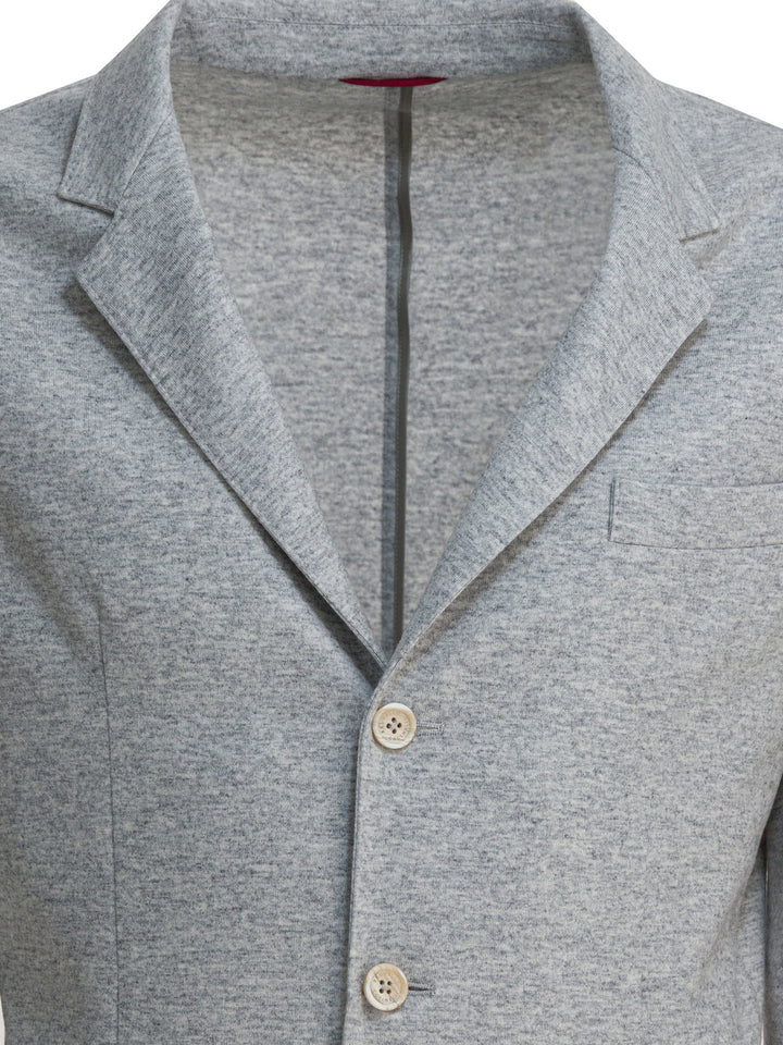 Brunello Cucinelli Cashmere Blazer Jackets and Coats - Grey | 4fed0781dcc8ef506984f1597ef35799746db125