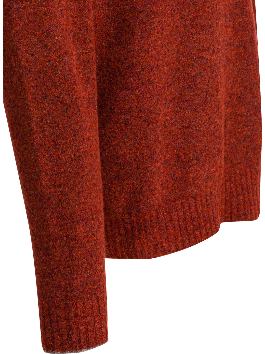 Brunello Cucinelli Wool And Cashmere Crewneck Sweater Knitwear - Rosso | 3ecad64975a03ce54fba1b7d62866c0ea282f231