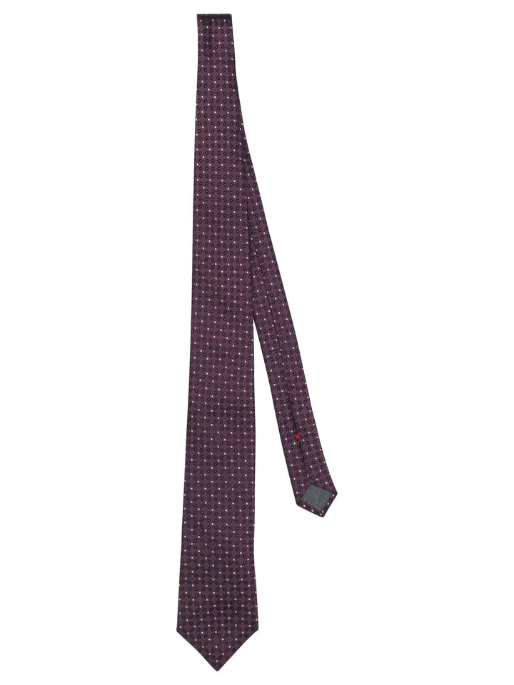Brunello Cucinelli Silk Tie Ties & Bow Ties - Bordeaux | dbb19de8c543b09ea04f495dde001e03383a7f31