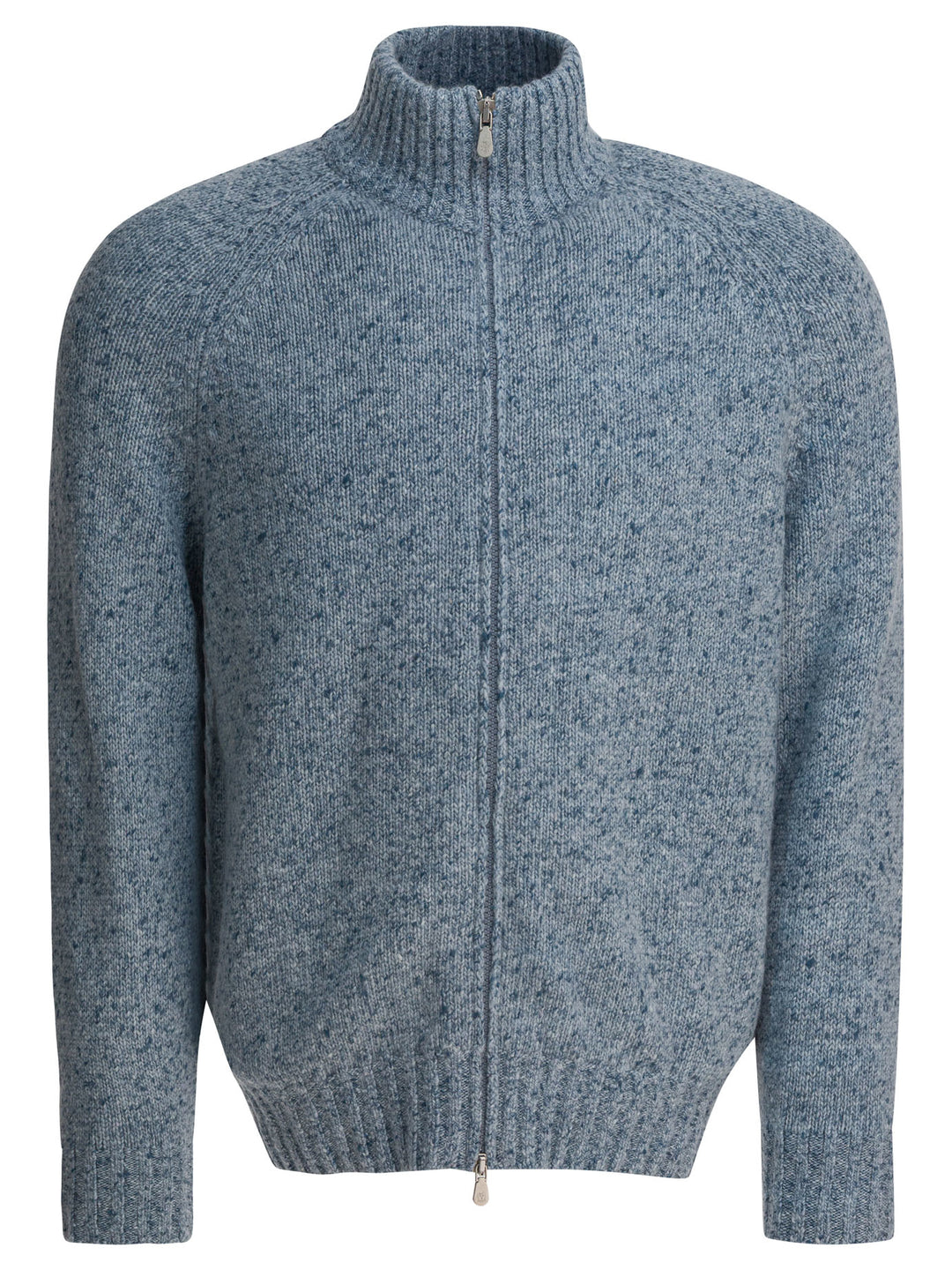 Brunello Cucinelli Cashmere Zipper Sweater Knitwear - Grey | 83ab2aeaba68db1f827e2683fba285b95dbc3c9a