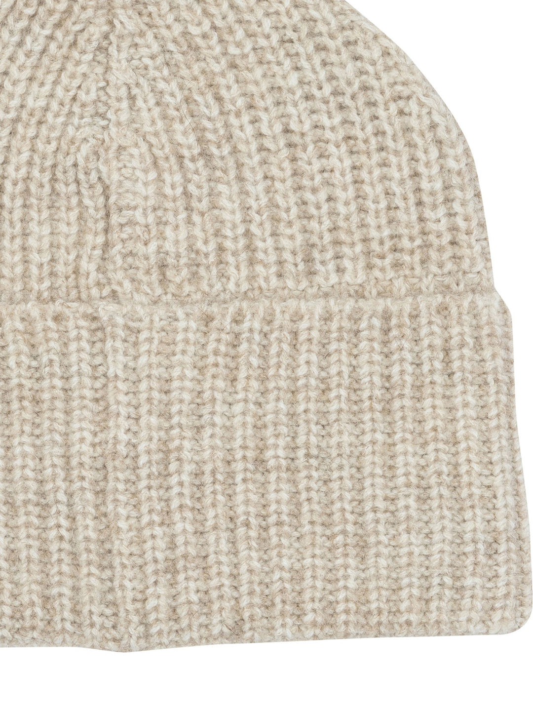 Brunello Cucinelli Wool, Alpaca And Cashmere Beanie Cappelli - Beige | c566025c27536c747ba1a04db68946c58cf195fc