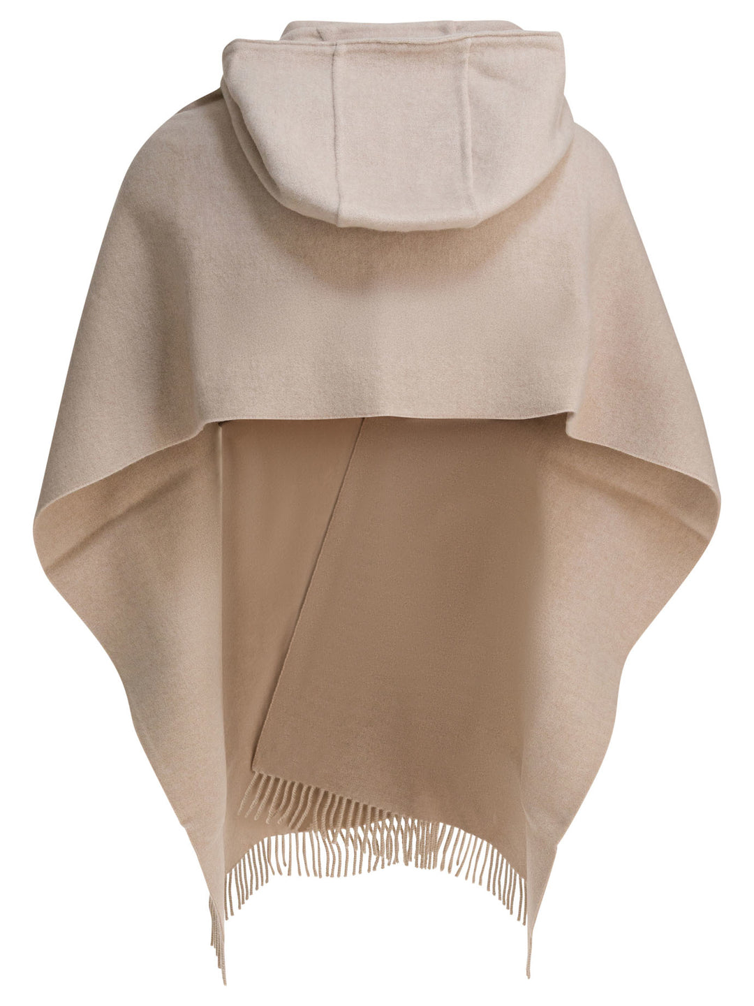 Brunello Cucinelli Wool And Cashmere Hooded Scarf Sciarpe & Foulard - Beige | a9279a64263fb7710c2ccb696ebd0f37c0c9c234