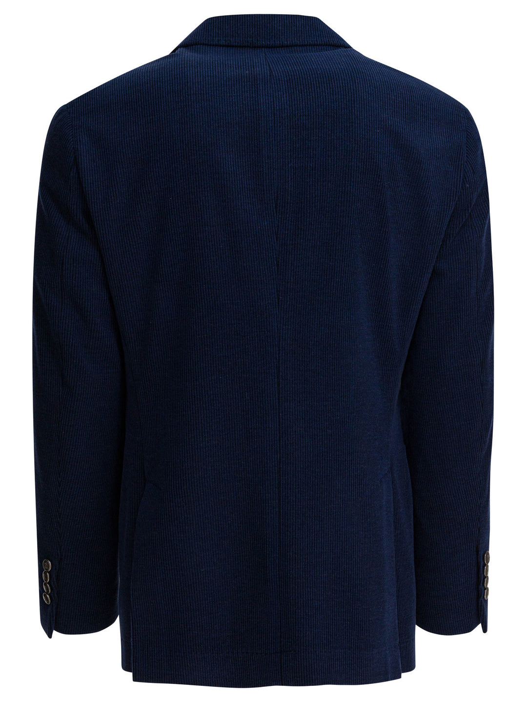 Brunello Cucinelli Wool, Silk And Cashmere Double-Breasted Blazer Jackets and Coats - Blu | ec3518463db3557f5d1470e02efe110e899f47cb