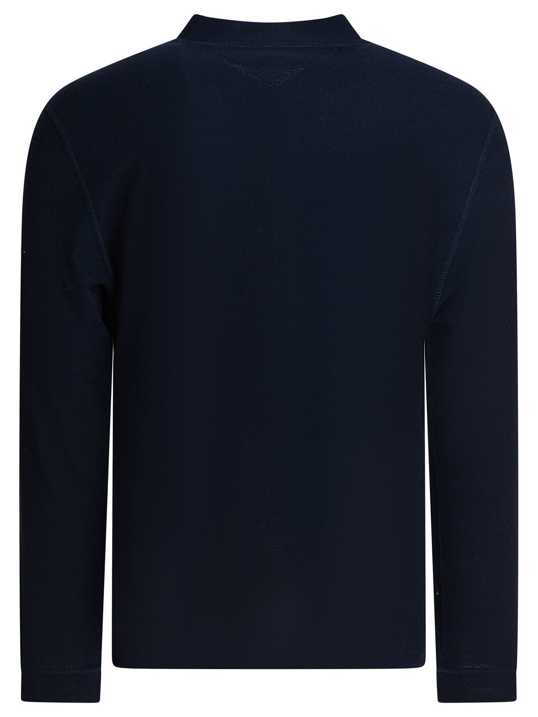 Brunello Cucinelli Cotton And Silk Henley T-Shirt T-shirts - Blu | e535dc8887c3d6f5299e4a91444fb5397db4aa5c