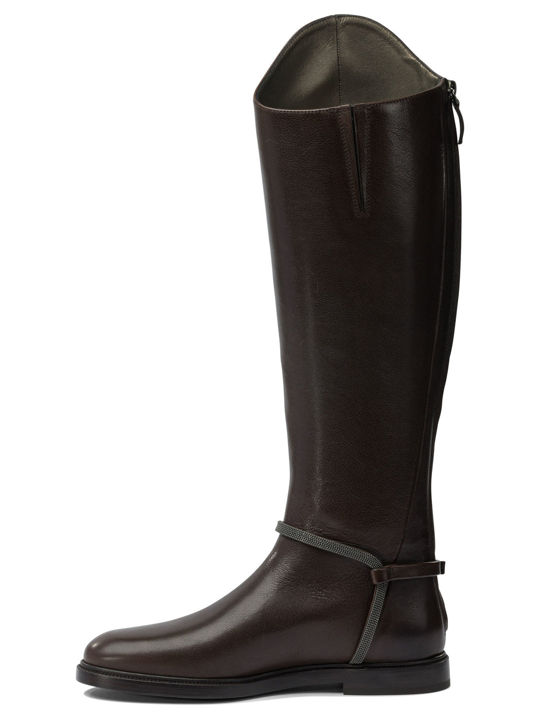 Brunello Cucinelli Classic Boots and Ankle Boots - Marrone | 416ec8573a88e2397f8cb96fc188b5ea8ffac459
