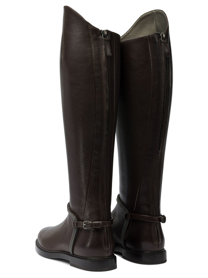Brunello Cucinelli Classic Boots and Ankle Boots - Marrone | e070d5ecd158ccc113d7e3ba68a6bc95bc90b3d1
